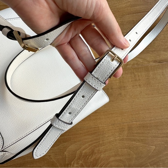 Kate Spade New York Kristi Medium Flap Backpack, White, Women’s Leather Bags main image 10